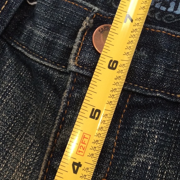 👖Sacred Blue Candice flared Junior jeans. Size 2/4 - Picture 10 of 12